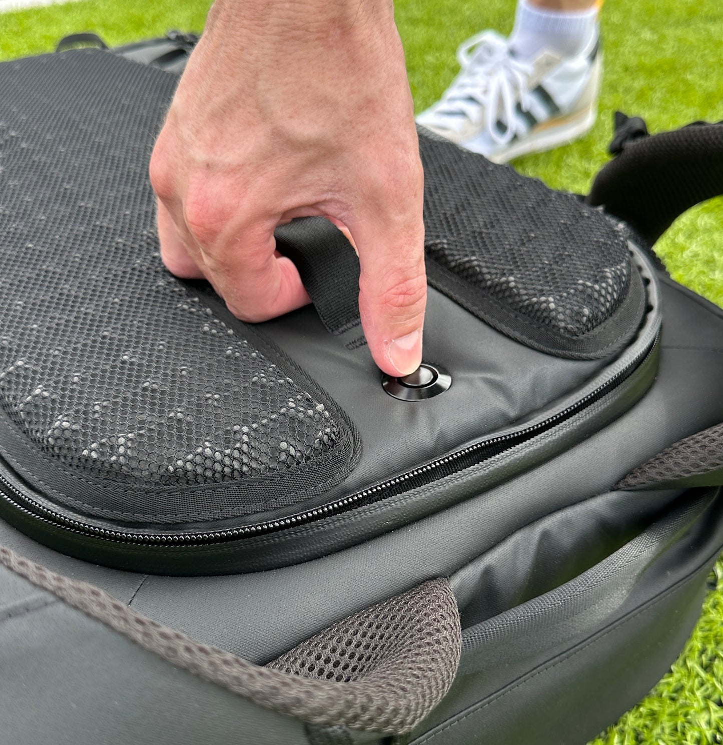 NEW! 31L PUSH BUTTON BACKPACK