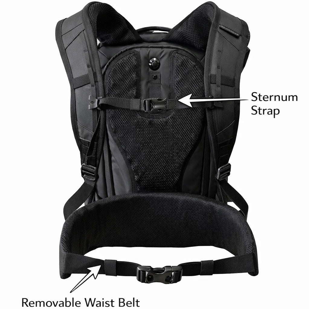 NEW! 31L PUSH BUTTON BACKPACK