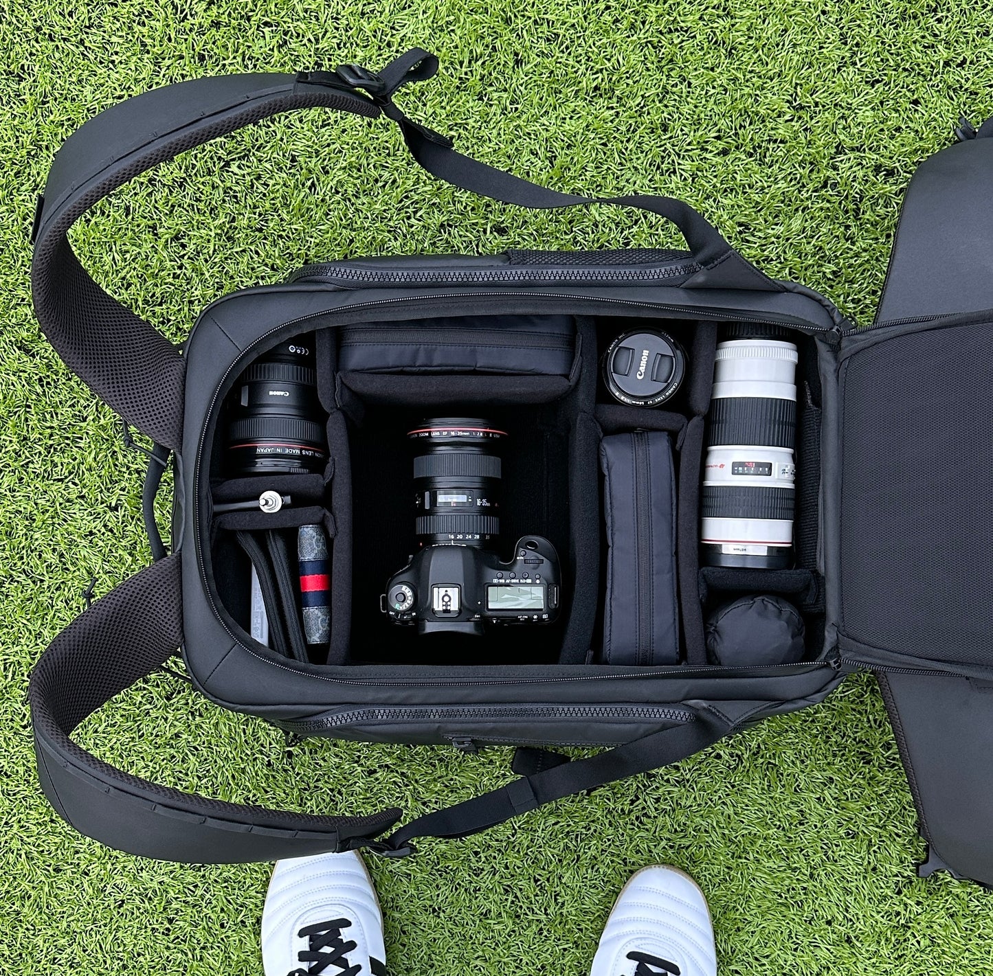 NEW! 31L PUSH BUTTON BACKPACK