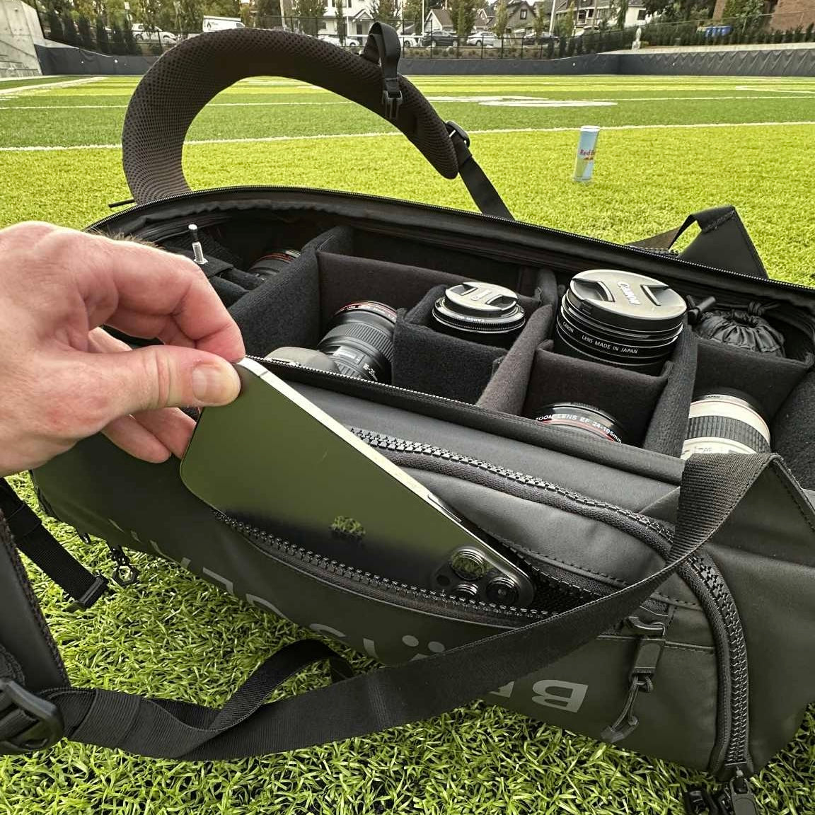 NEW! 31L PUSH BUTTON BACKPACK